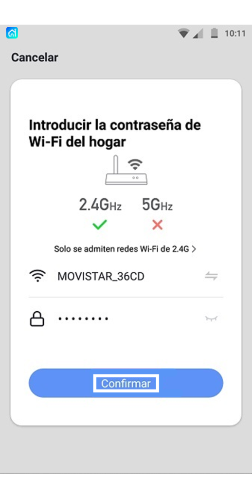 conectar a la red wifi